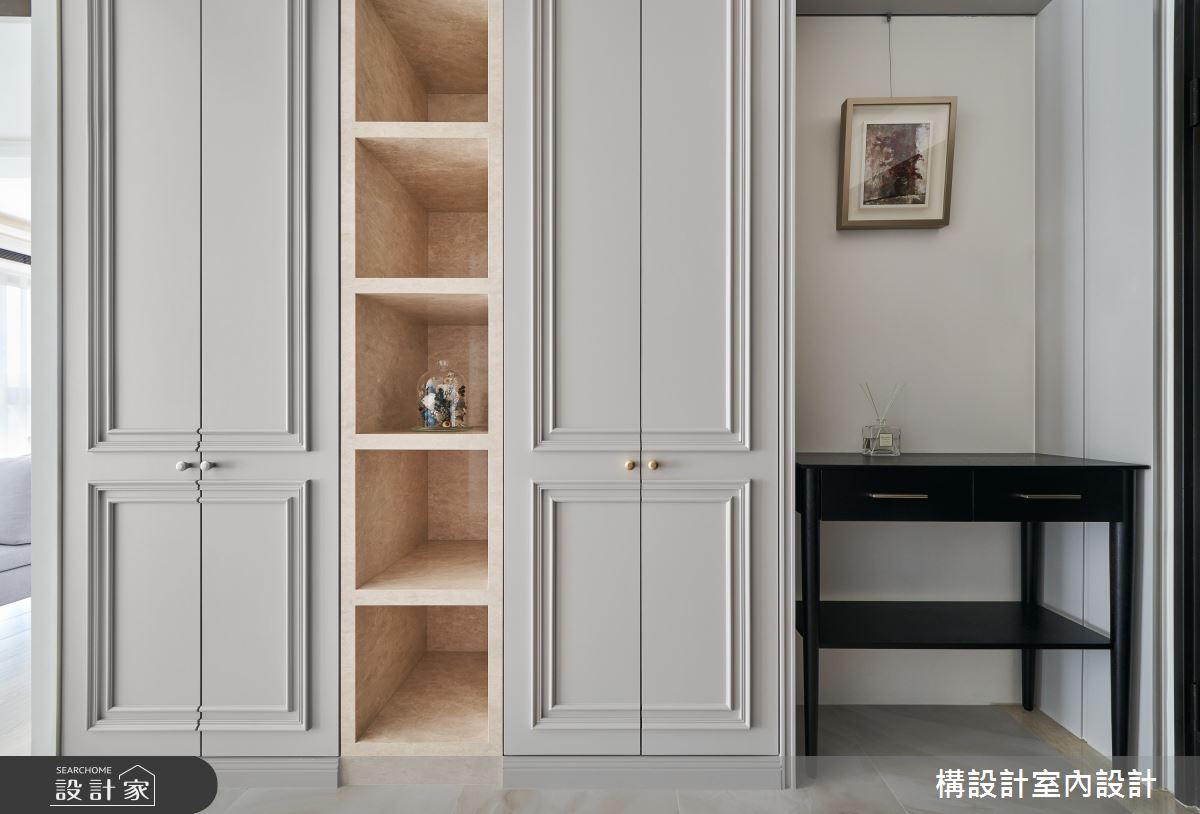 50坪中古屋(5~15年)＿新古典玄關案例圖片＿構設計＿構設計_隅光下的浪漫之3