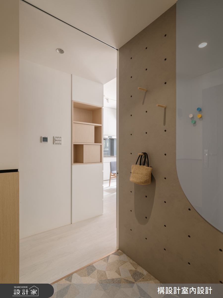 20坪老屋(31~40年)＿北歐風玄關案例圖片＿構設計＿構設計_心之所向之1