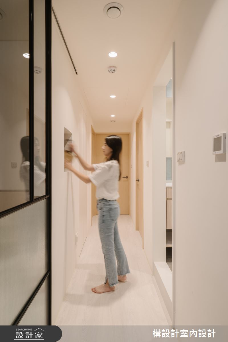 20坪老屋(31~40年)＿北歐風走廊案例圖片＿構設計＿構設計_心之所向之10