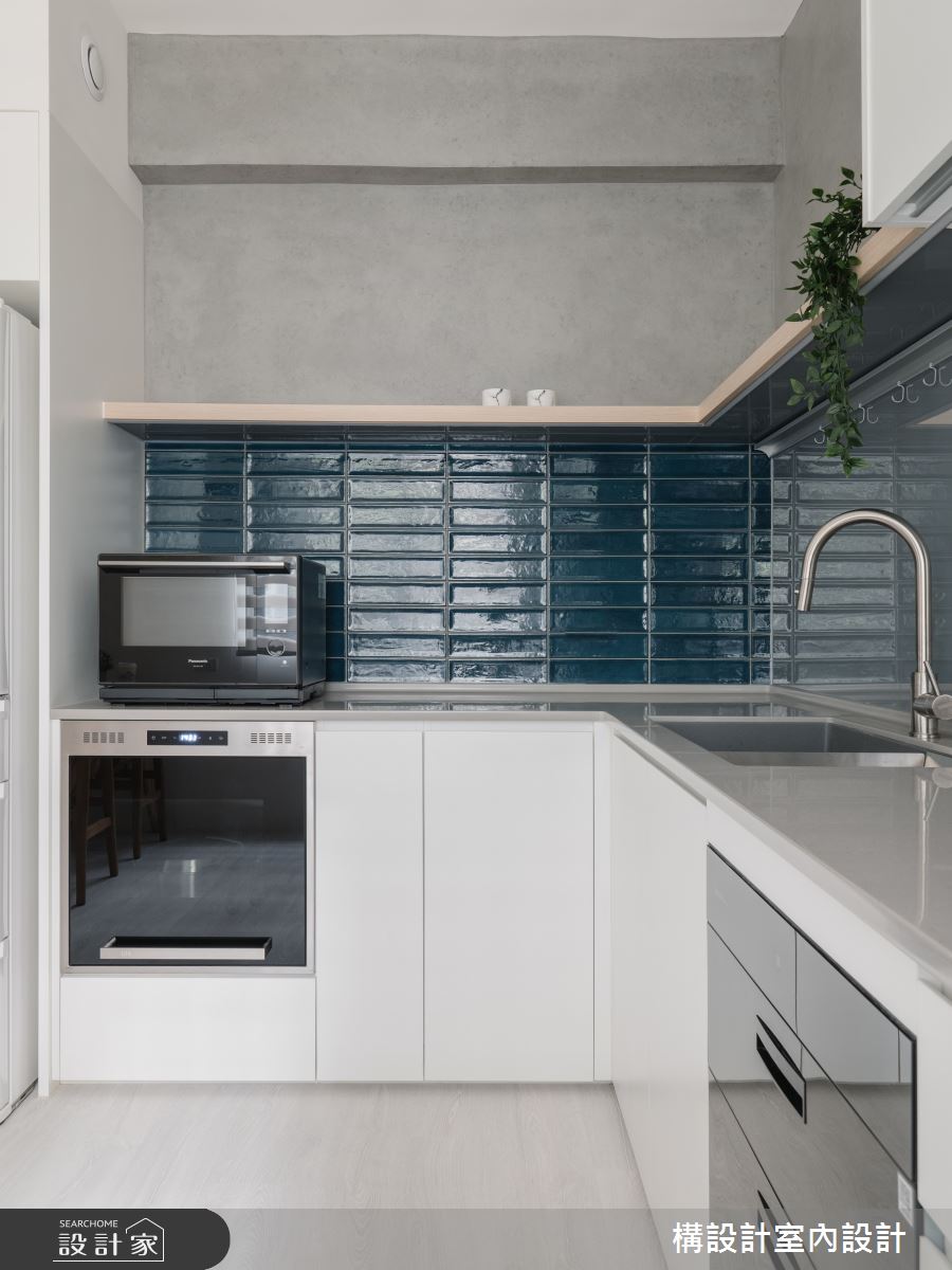 20坪老屋(31~40年)＿北歐風廚房案例圖片＿構設計＿構設計_心之所向之9