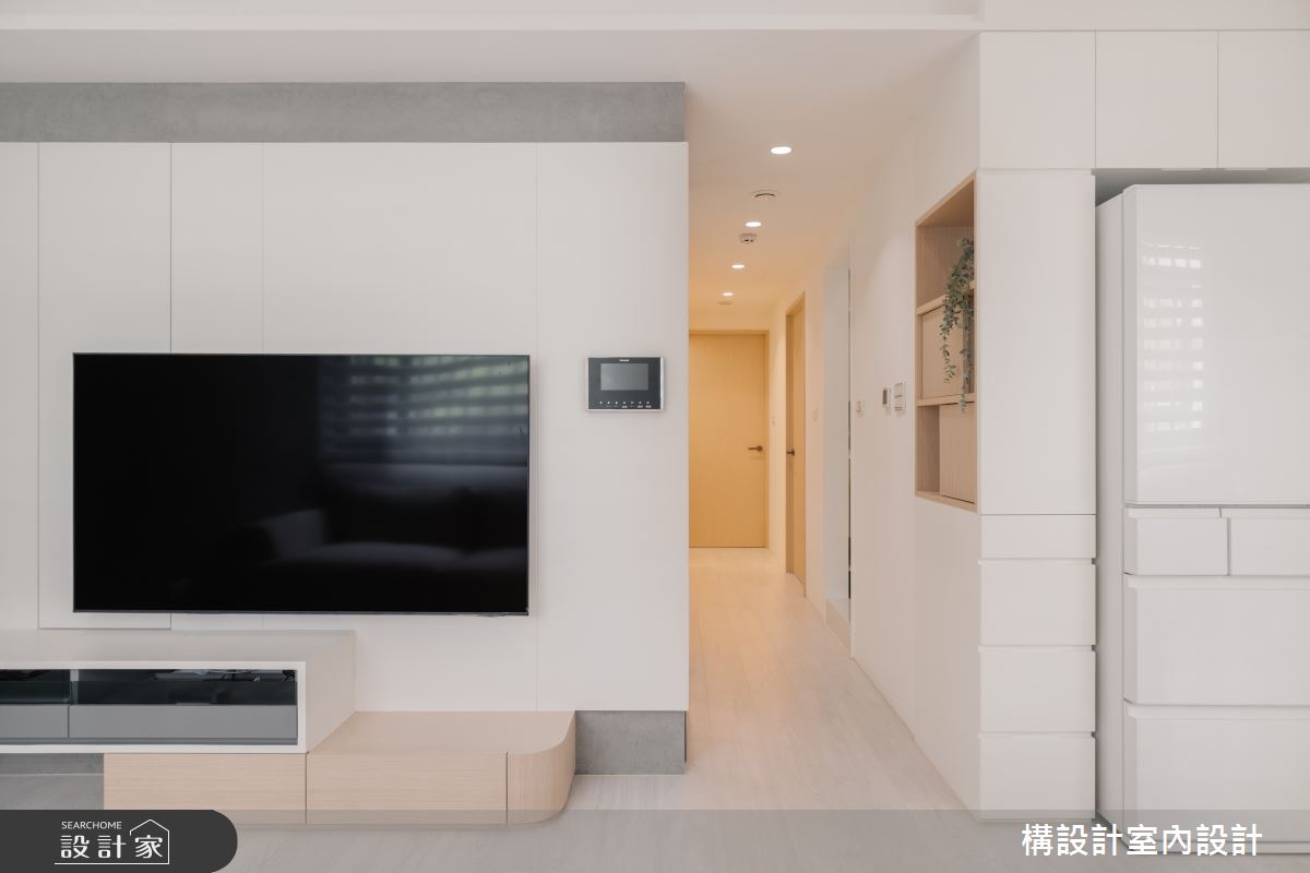 20坪老屋(31~40年)＿北歐風客廳走廊案例圖片＿構設計＿構設計_心之所向之5