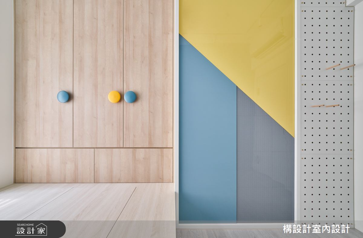 20坪中古屋(5~15年)＿北歐風臥室多功能室案例圖片＿構設計＿構設計_薄荷白的故事起點之24