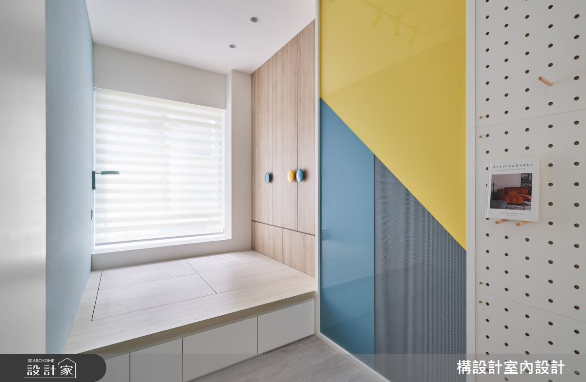 20坪中古屋(5~15年)＿北歐風臥室多功能室案例圖片＿構設計＿構設計_薄荷白的故事起點之23