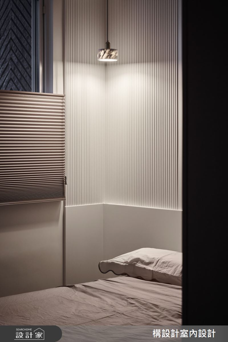 20坪中古屋(5~15年)＿北歐風臥室案例圖片＿構設計＿構設計_薄荷白的故事起點之25