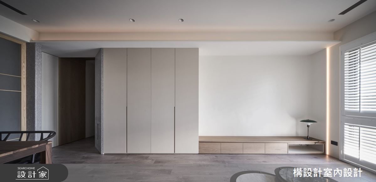 20坪中古屋(5~15年)＿日式風客廳案例圖片＿構設計＿構設計_森徑之1