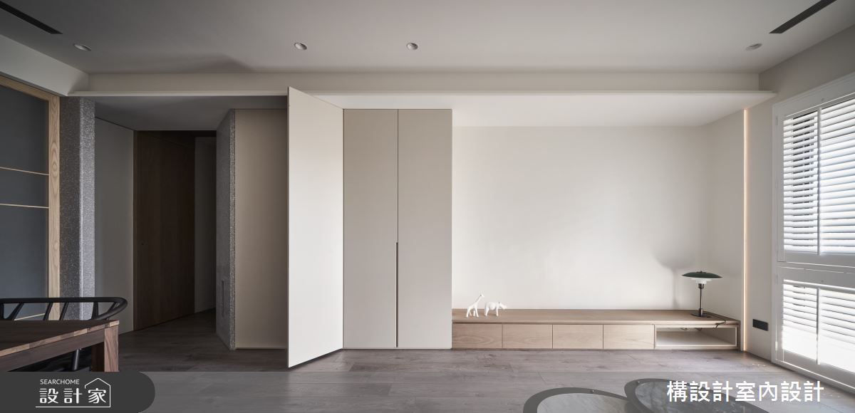20坪中古屋(5~15年)＿日式風客廳案例圖片＿構設計＿構設計_森徑之2