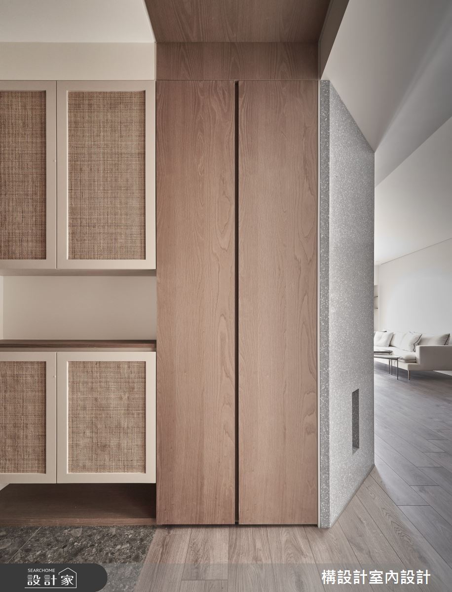 20坪中古屋(5~15年)＿日式風玄關客廳案例圖片＿構設計＿構設計_森徑之14