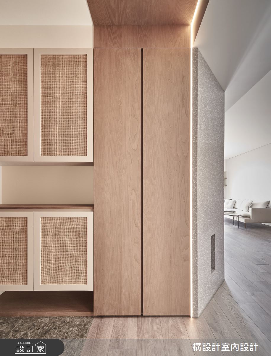 20坪中古屋(5~15年)＿日式風玄關客廳案例圖片＿構設計＿構設計_森徑之15