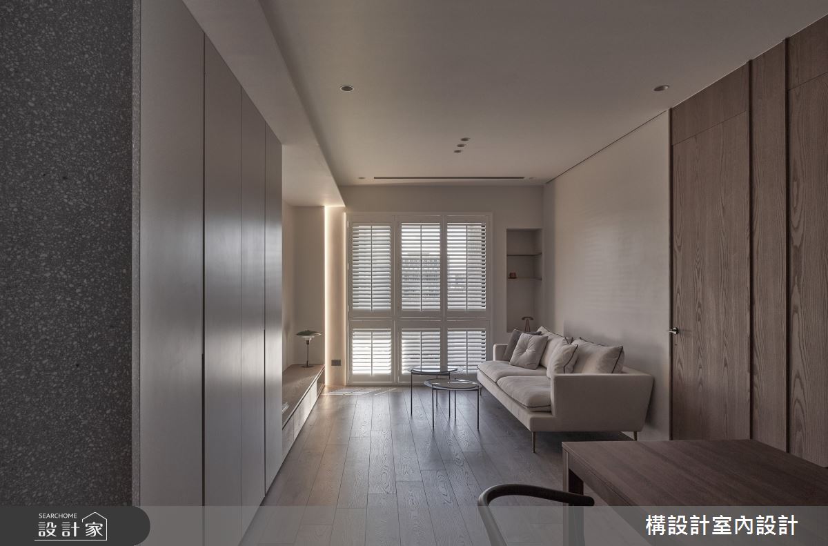 20坪中古屋(5~15年)＿日式風客廳案例圖片＿構設計＿構設計_森徑之18
