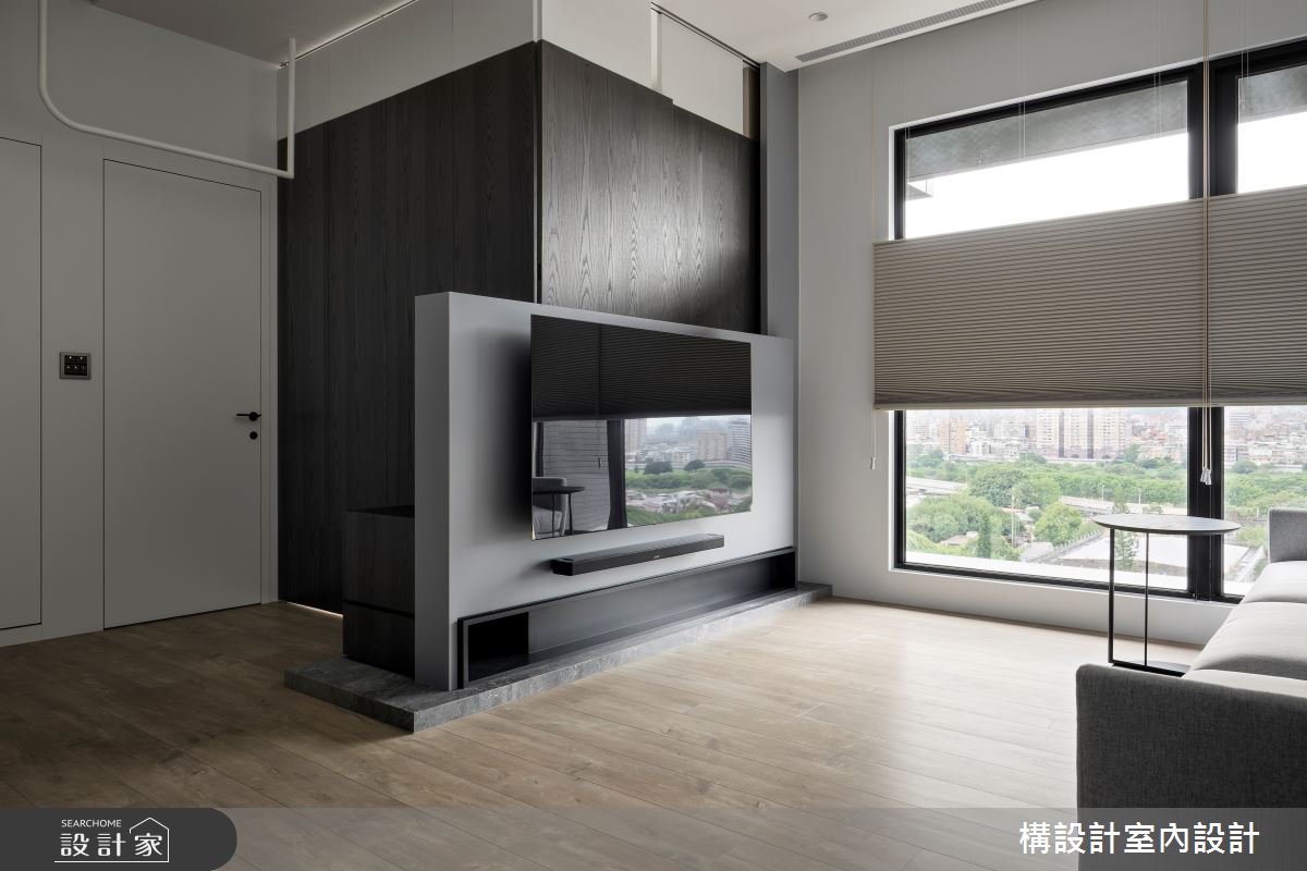 16坪新成屋(5年以下)＿現代風客廳案例圖片＿構設計＿構設計_方寸間之8