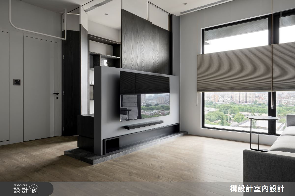 16坪新成屋(5年以下)＿現代風客廳多功能室案例圖片＿構設計＿構設計_方寸間之9