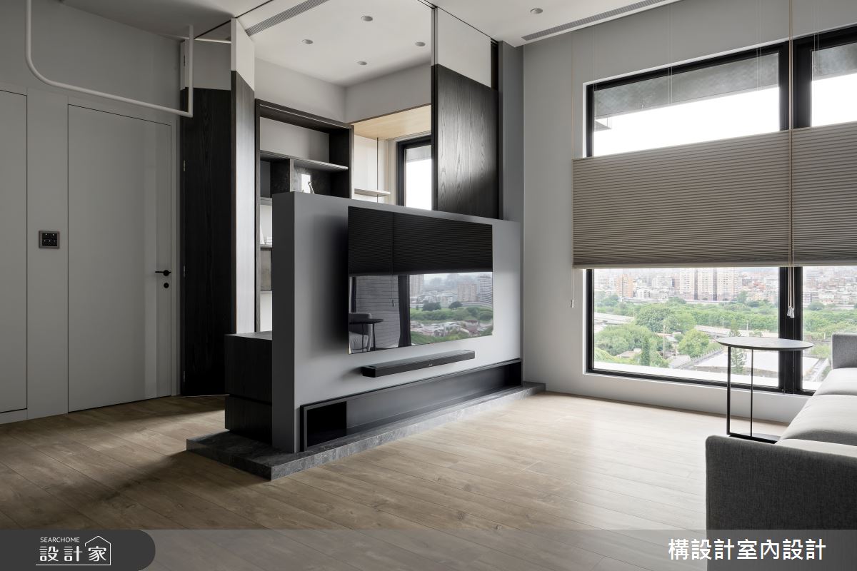 16坪新成屋(5年以下)＿現代風客廳多功能室案例圖片＿構設計＿構設計_方寸間之10
