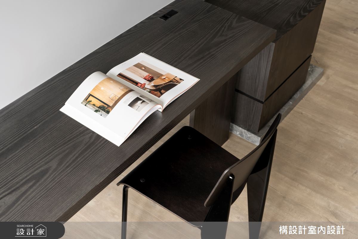 16坪新成屋(5年以下)＿現代風書房案例圖片＿構設計＿構設計_方寸間之22