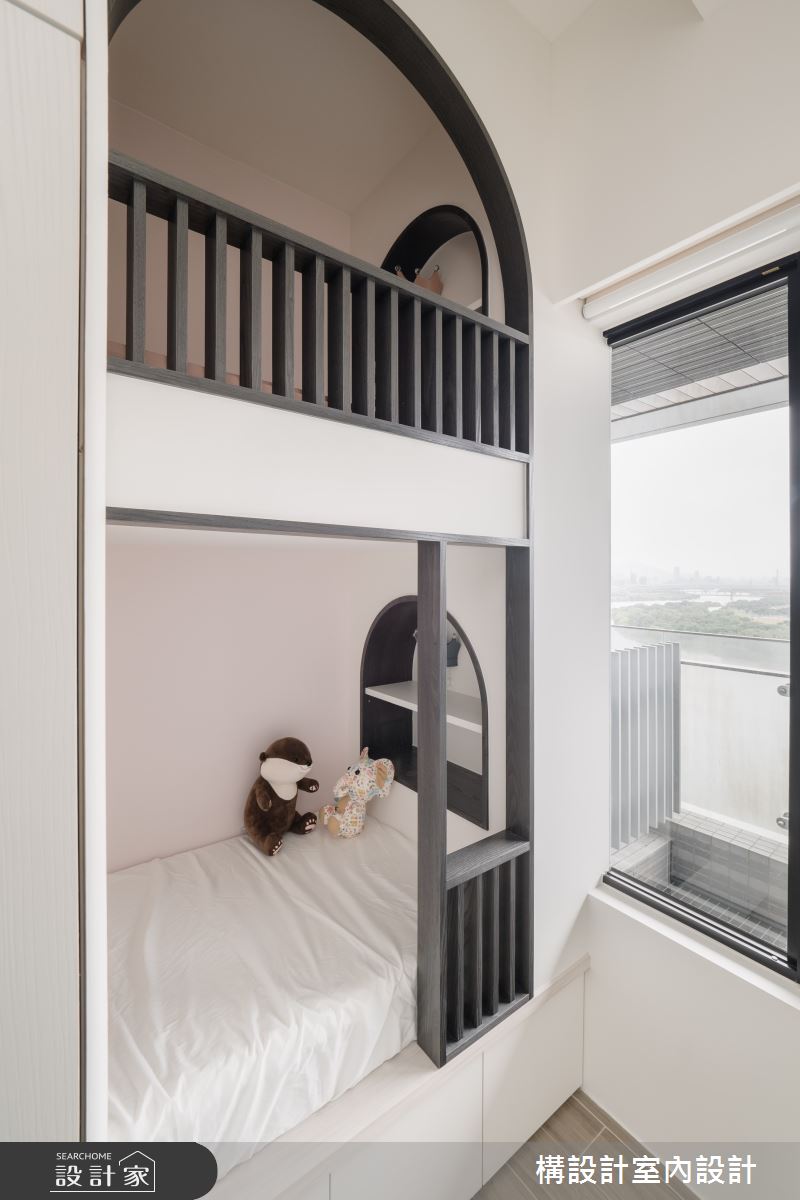 17坪新成屋(5年以下)＿新古典臥室兒童房兒童房案例圖片＿構設計＿構設計_春日童話之19
