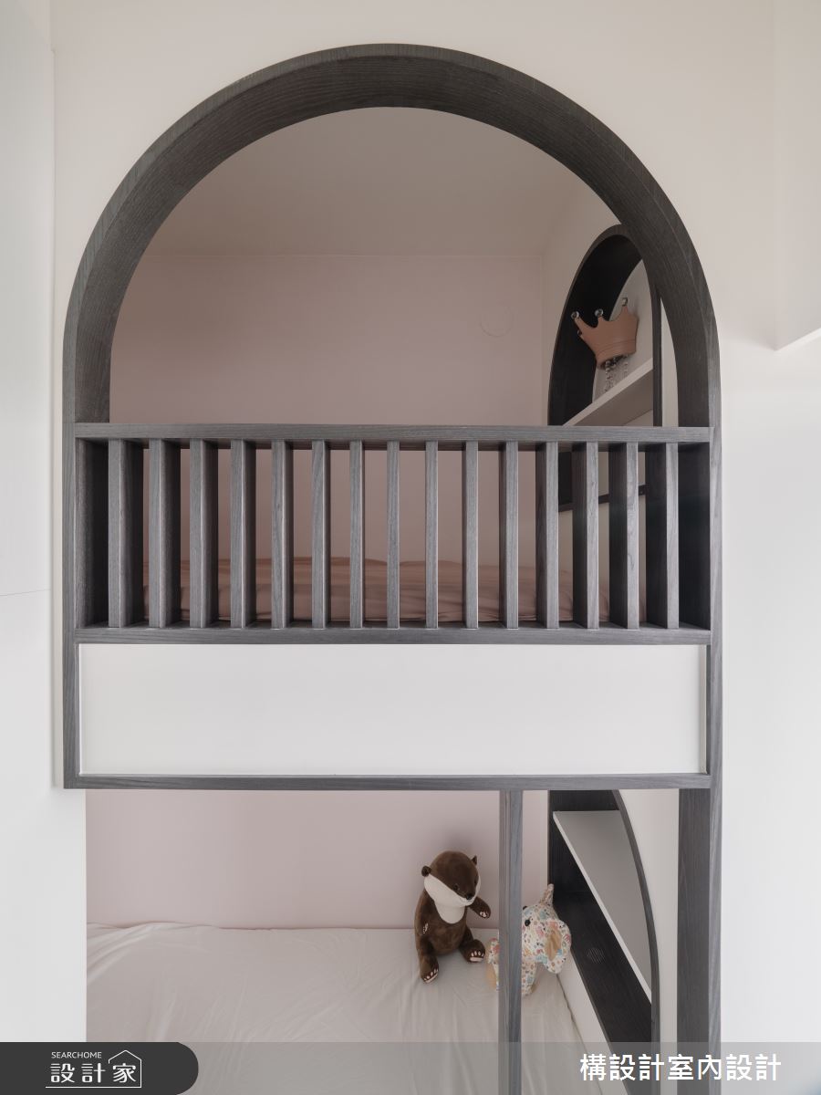 17坪新成屋(5年以下)＿新古典臥室兒童房兒童房案例圖片＿構設計＿構設計_春日童話之18