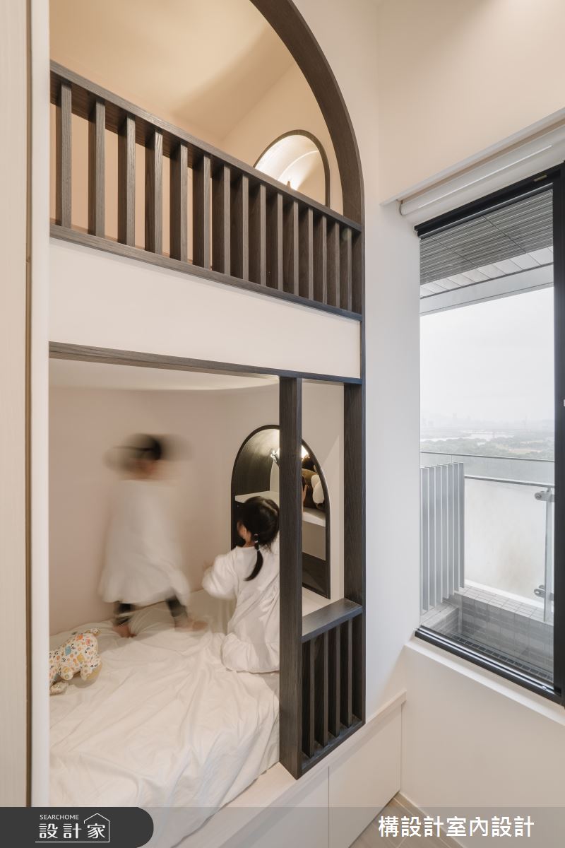 17坪新成屋(5年以下)＿新古典臥室兒童房兒童房案例圖片＿構設計＿構設計_春日童話之20