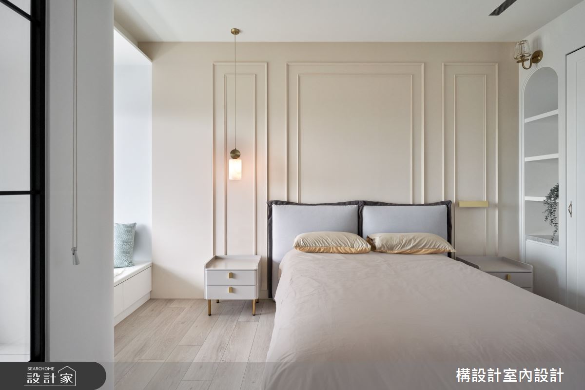 53坪毛胚屋＿新古典臥室臥榻案例圖片＿構設計＿構設計_泊光之29