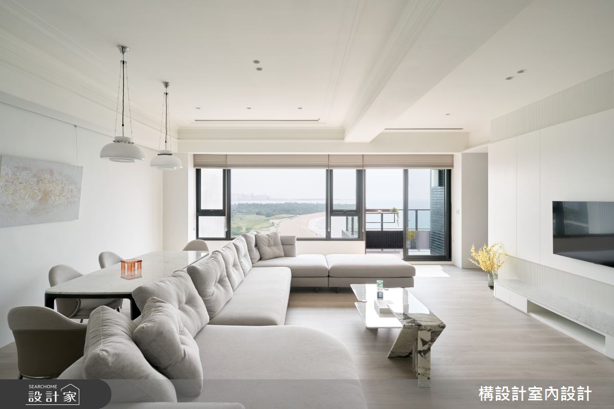 53坪毛胚屋＿新古典客廳案例圖片＿構設計＿構設計_泊光之13