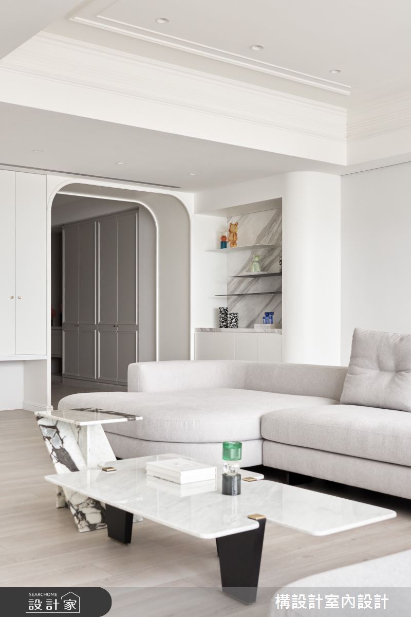 53坪毛胚屋＿新古典客廳案例圖片＿構設計＿構設計_泊光之24