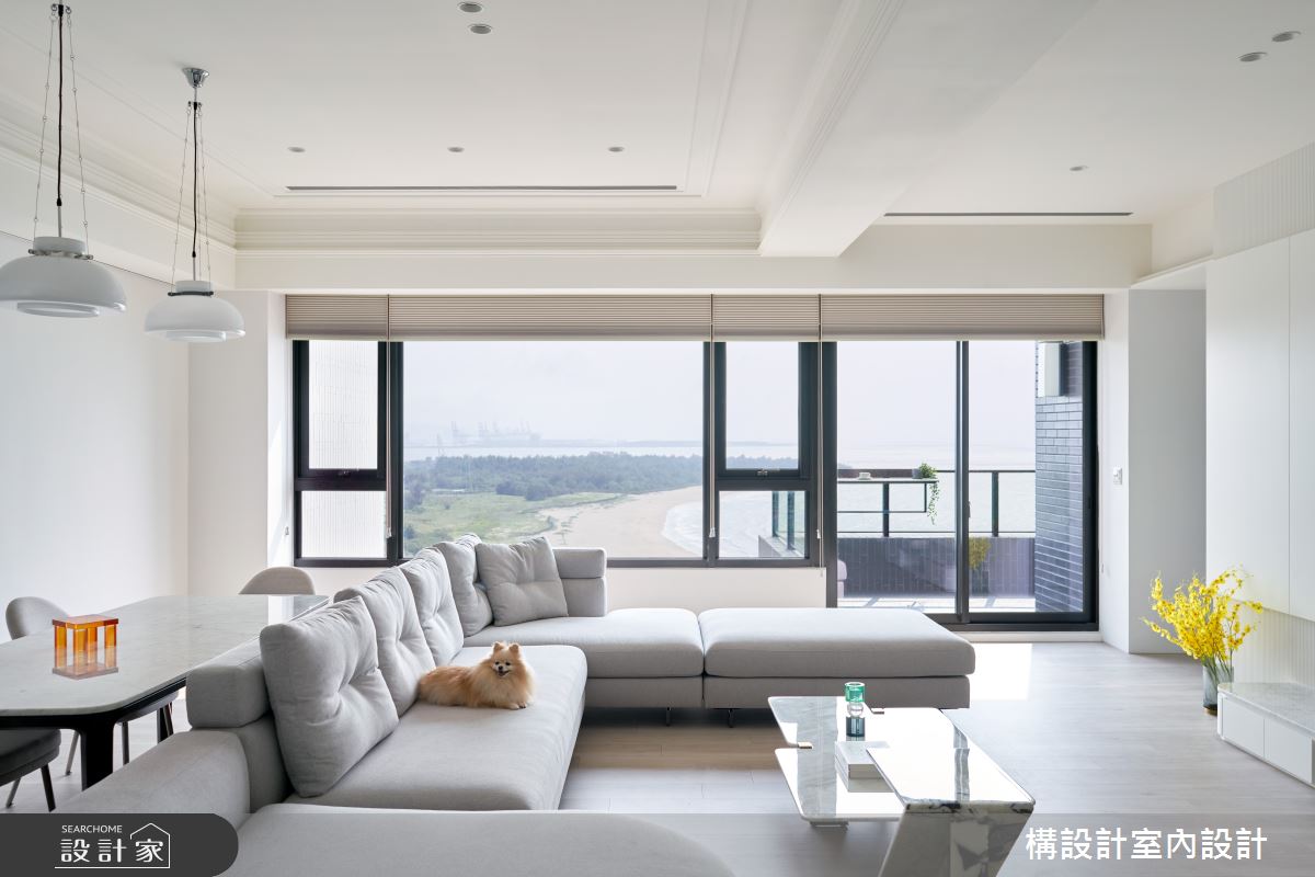 53坪毛胚屋＿新古典客廳餐廳案例圖片＿構設計＿構設計_泊光之26