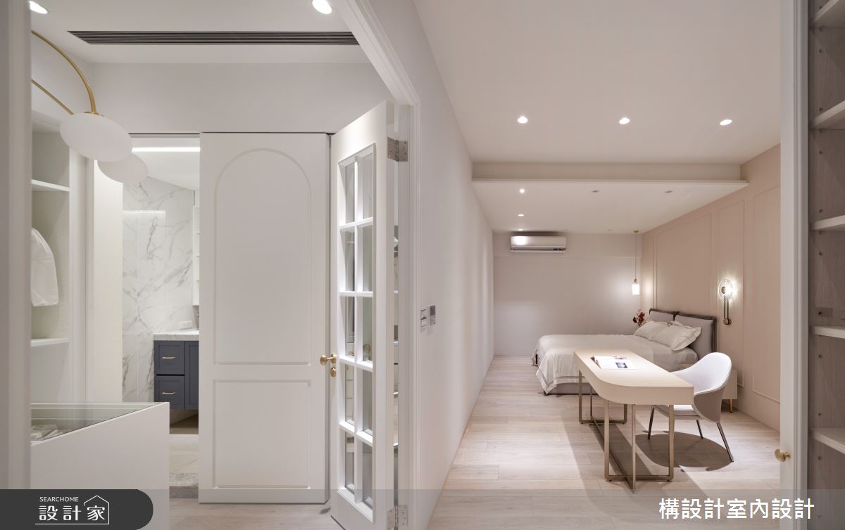 53坪毛胚屋＿新古典臥室更衣間案例圖片＿構設計＿構設計_泊光之32