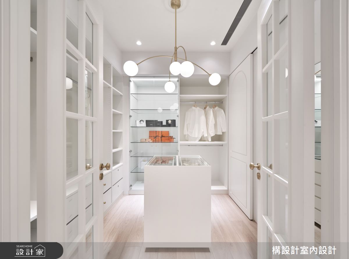 53坪毛胚屋＿新古典更衣間案例圖片＿構設計＿構設計_泊光之33