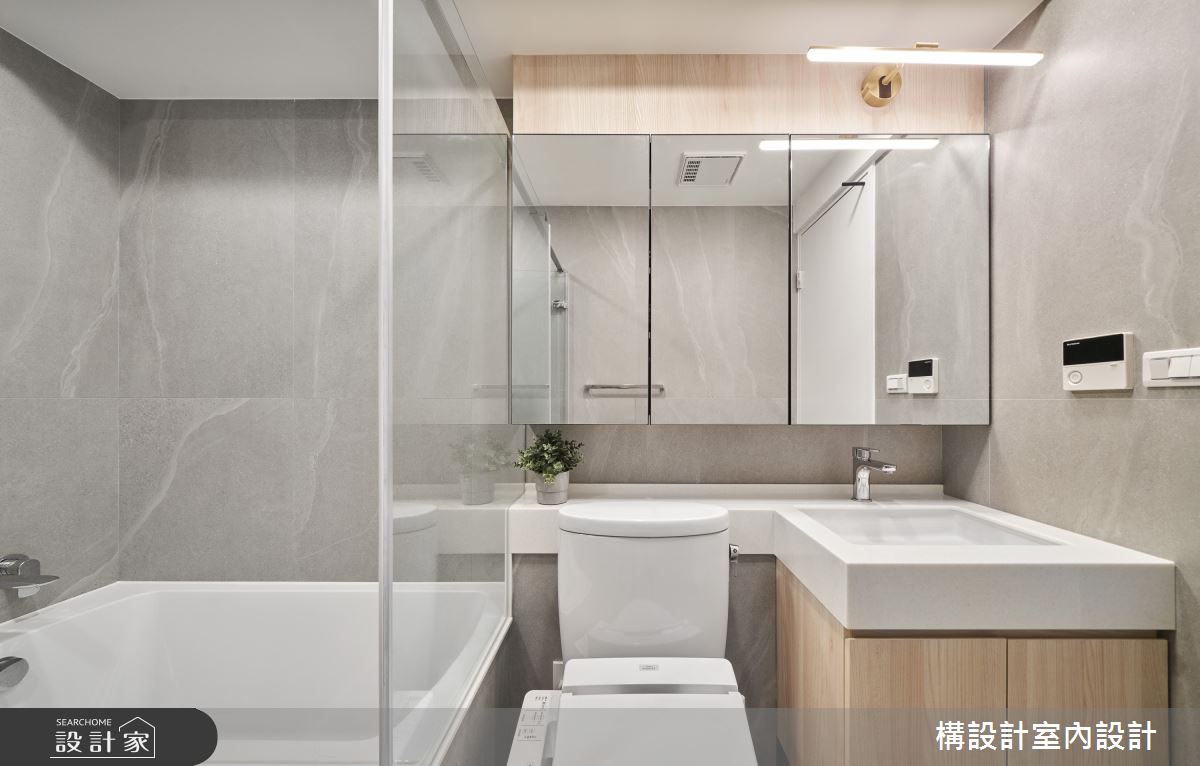 32坪中古屋(5~15年)＿北歐風浴室案例圖片＿構設計＿構設計_共好溫度之22