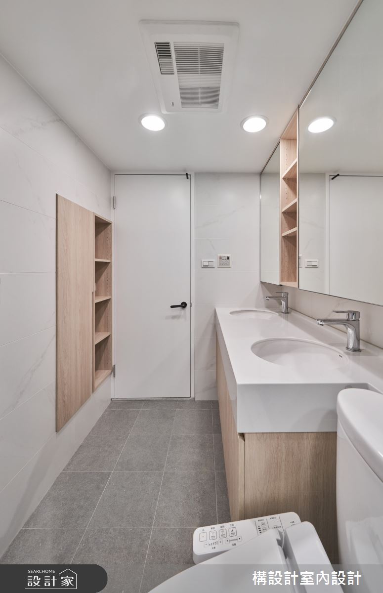 32坪中古屋(5~15年)＿北歐風浴室案例圖片＿構設計＿構設計_共好溫度之24
