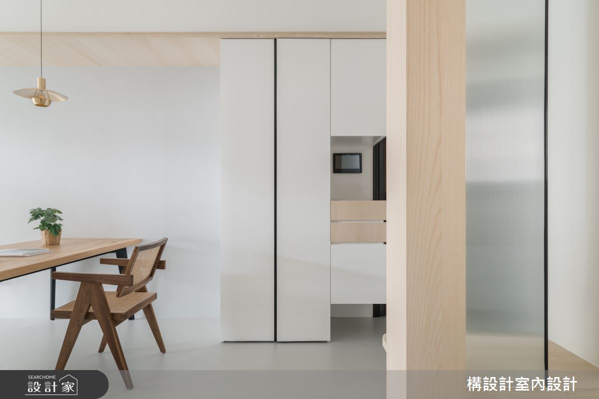 17坪預售屋＿北歐風玄關餐廳案例圖片＿構設計＿構設計_專屬的獨處之5