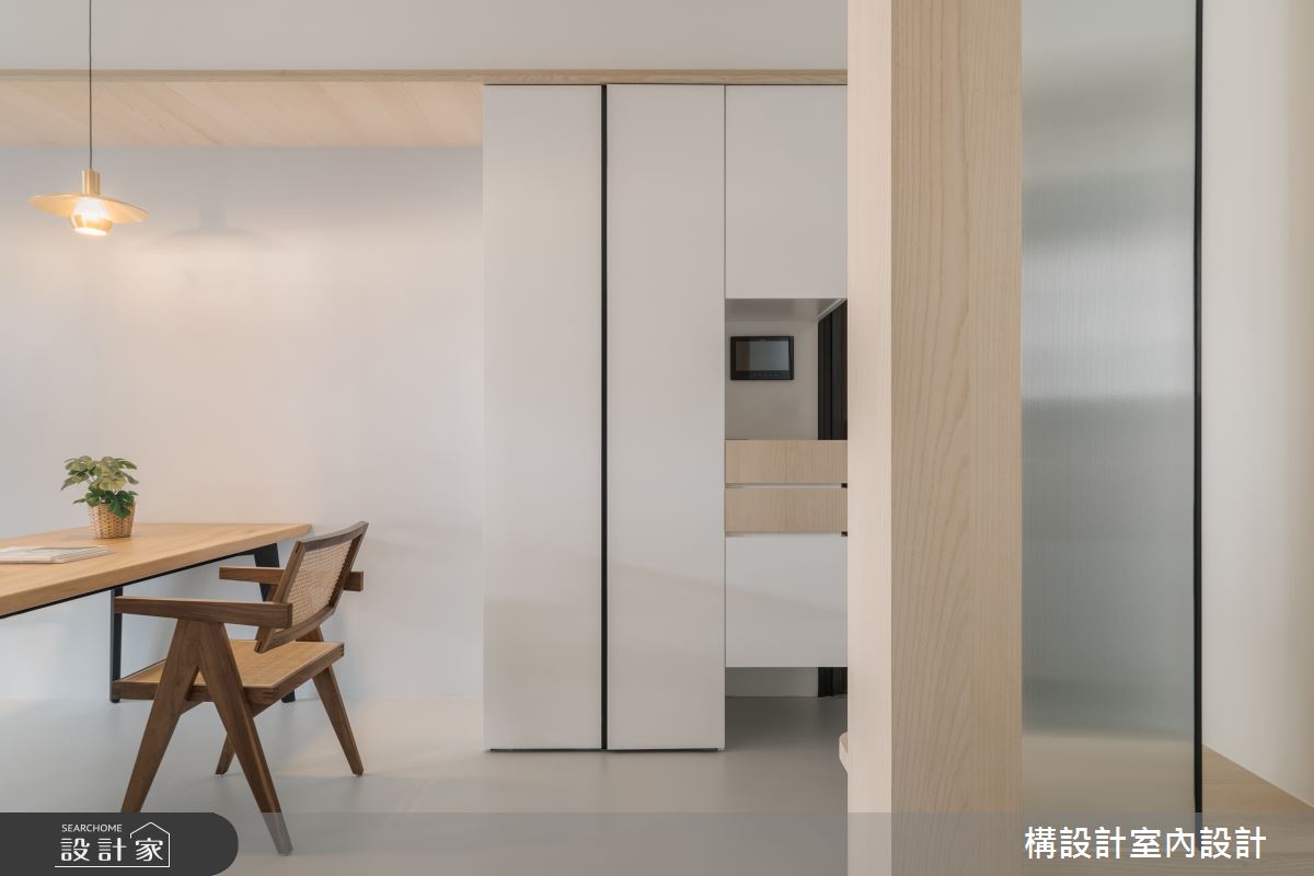17坪預售屋＿北歐風玄關餐廳案例圖片＿構設計＿構設計_專屬的獨處之6