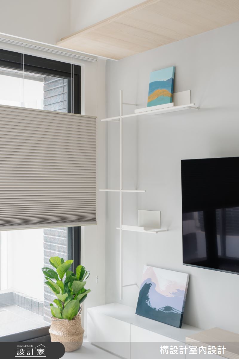 17坪預售屋＿北歐風客廳案例圖片＿構設計＿構設計_專屬的獨處之10