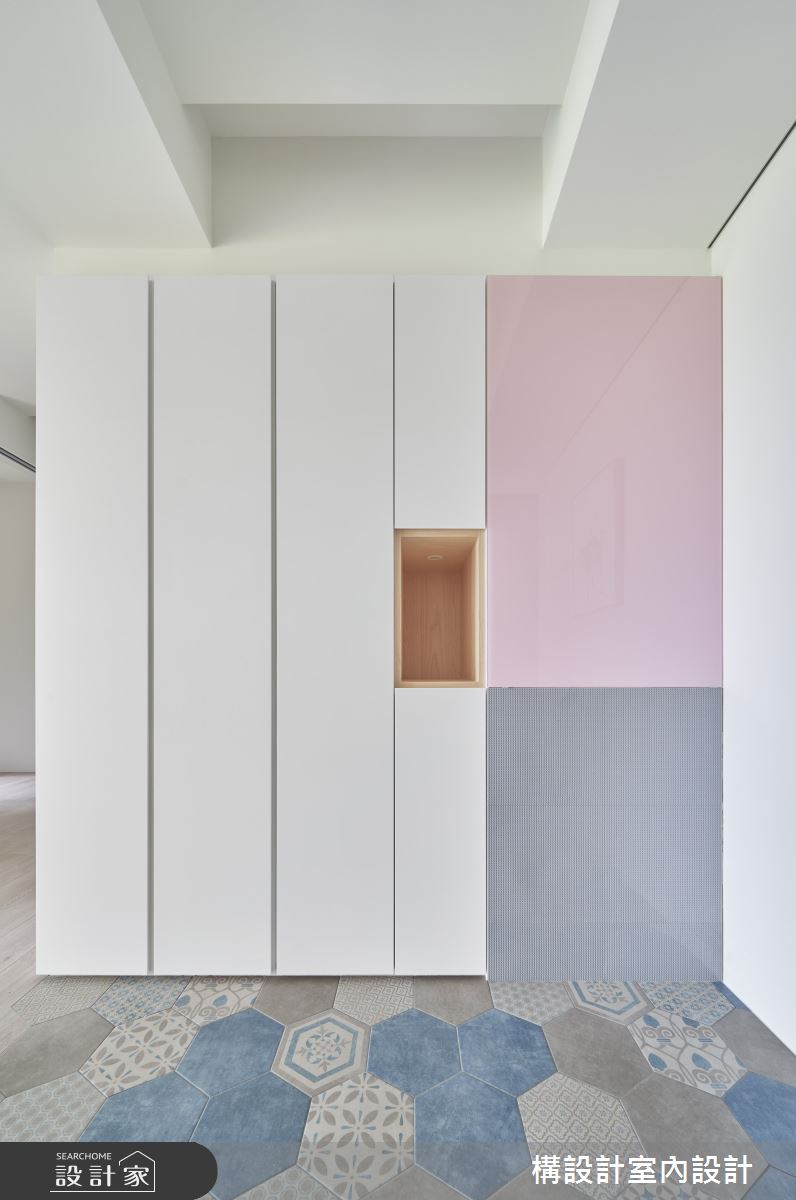 32坪預售屋＿北歐風玄關案例圖片＿構設計＿構設計_輕甜日光詩篇之1