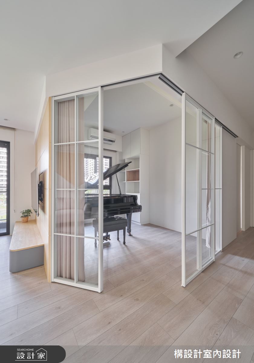 32坪預售屋＿北歐風多功能室案例圖片＿構設計＿構設計_輕甜日光詩篇之14