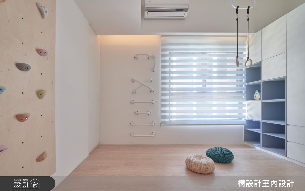 32坪預售屋＿北歐風家庭健身房多功能室案例圖片＿構設計＿構設計_輕甜日光詩篇之22