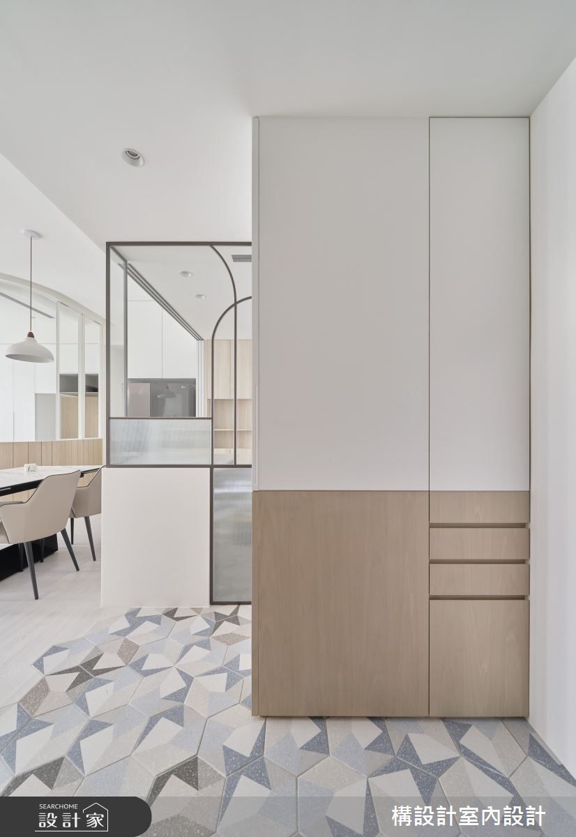 30坪新成屋(5年以下)＿北歐風玄關餐廳案例圖片＿構設計＿構設計_植白之2