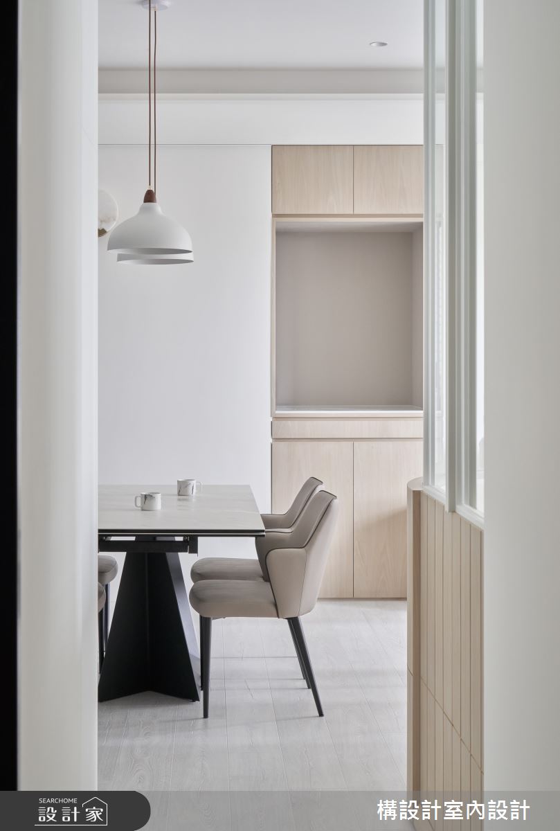 30坪新成屋(5年以下)＿北歐風餐廳案例圖片＿構設計＿構設計_植白之6