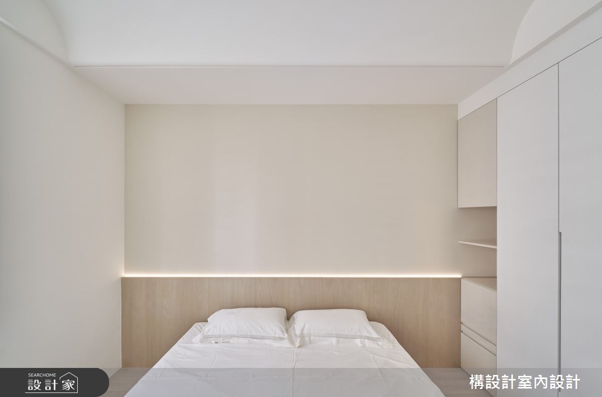 30坪新成屋(5年以下)＿北歐風臥室案例圖片＿構設計＿構設計_植白之19