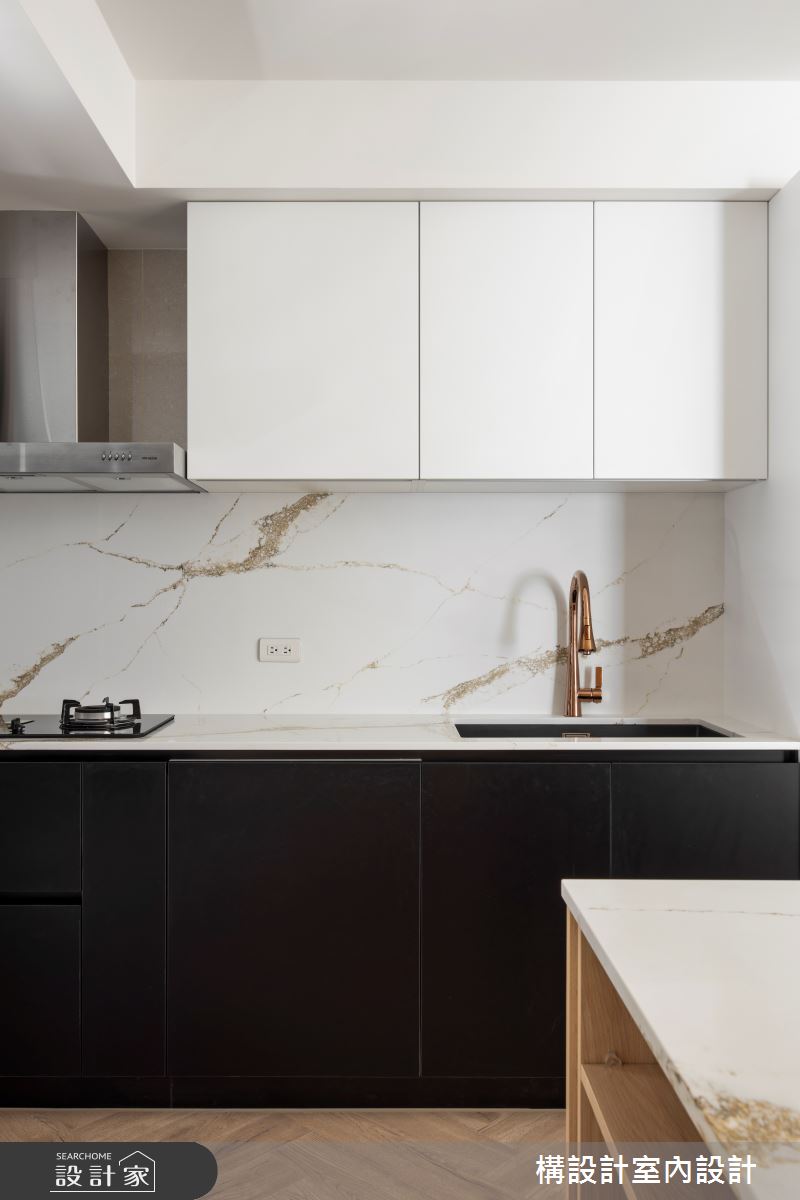 20坪毛胚屋＿新古典廚房案例圖片＿構設計＿構設計_Elegance is refusal.之7