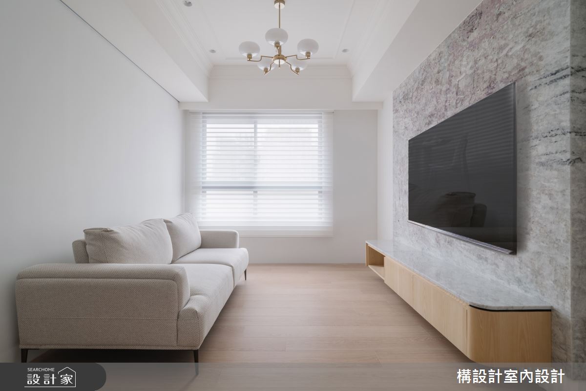 30坪新成屋(5年以下)＿新古典客廳案例圖片＿構設計＿構設計_Our House之3