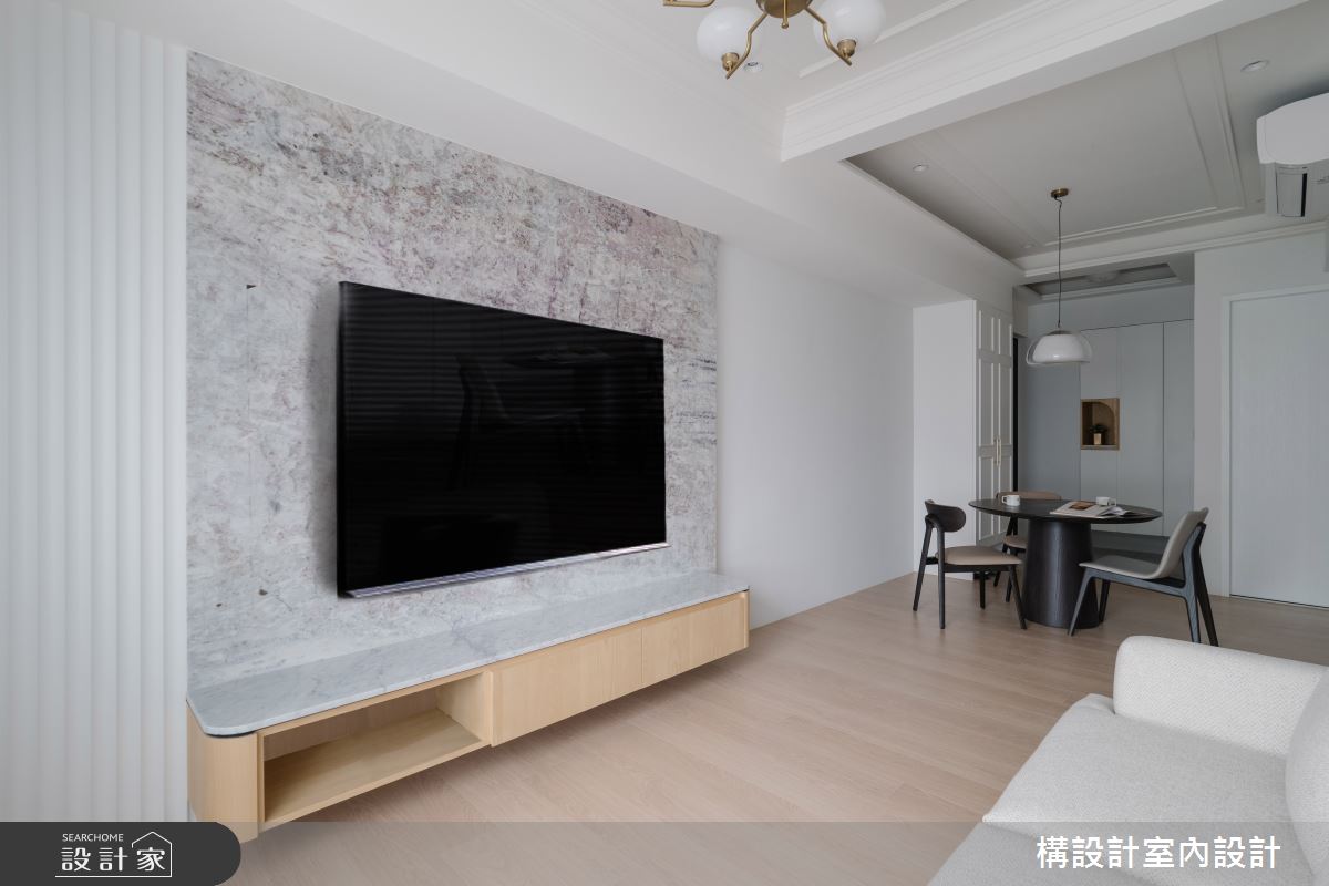 30坪新成屋(5年以下)＿新古典玄關客廳餐廳案例圖片＿構設計＿構設計_Our House之4