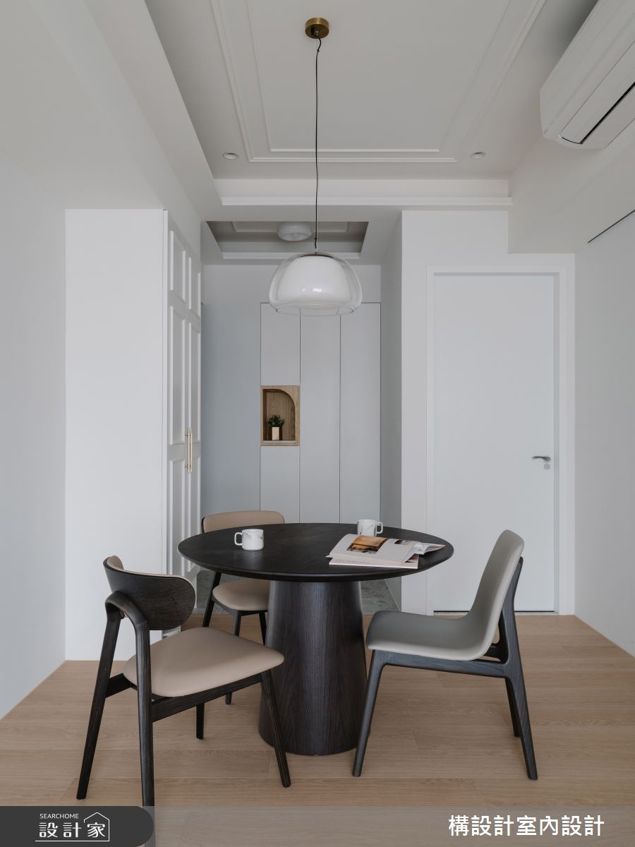 30坪新成屋(5年以下)＿新古典玄關餐廳案例圖片＿構設計＿構設計_Our House之7