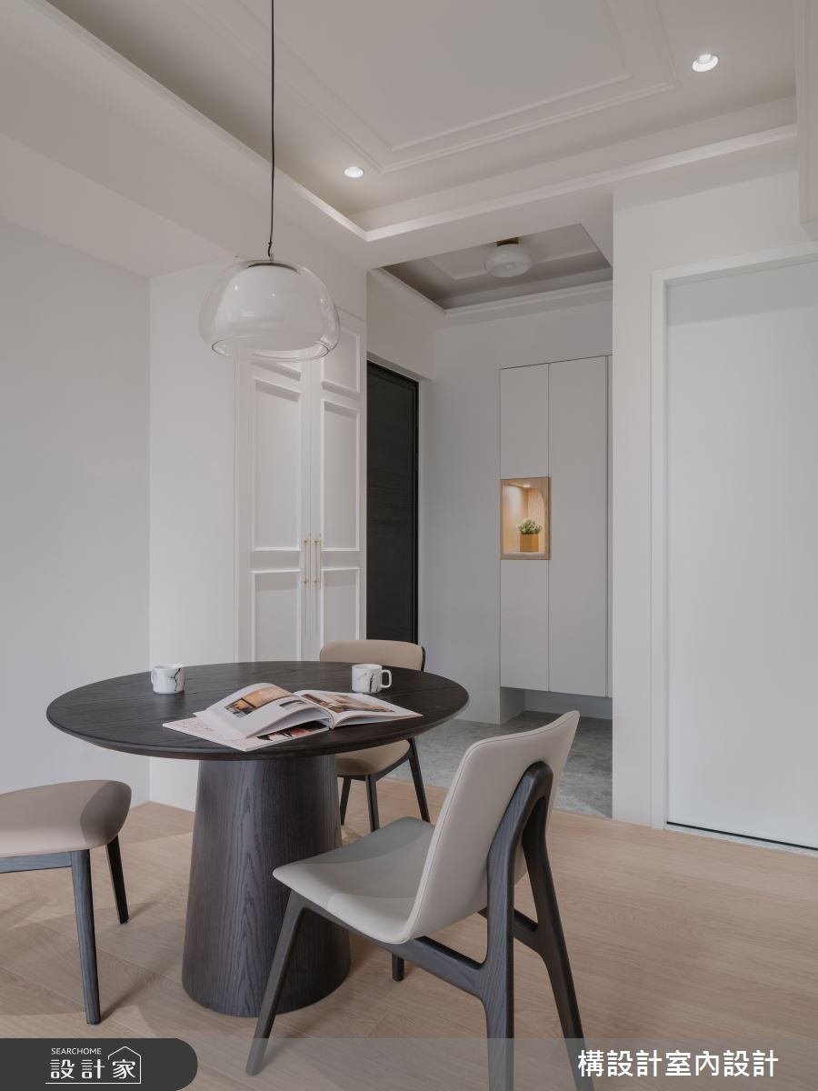 30坪新成屋(5年以下)＿新古典玄關餐廳案例圖片＿構設計＿構設計_Our House之9