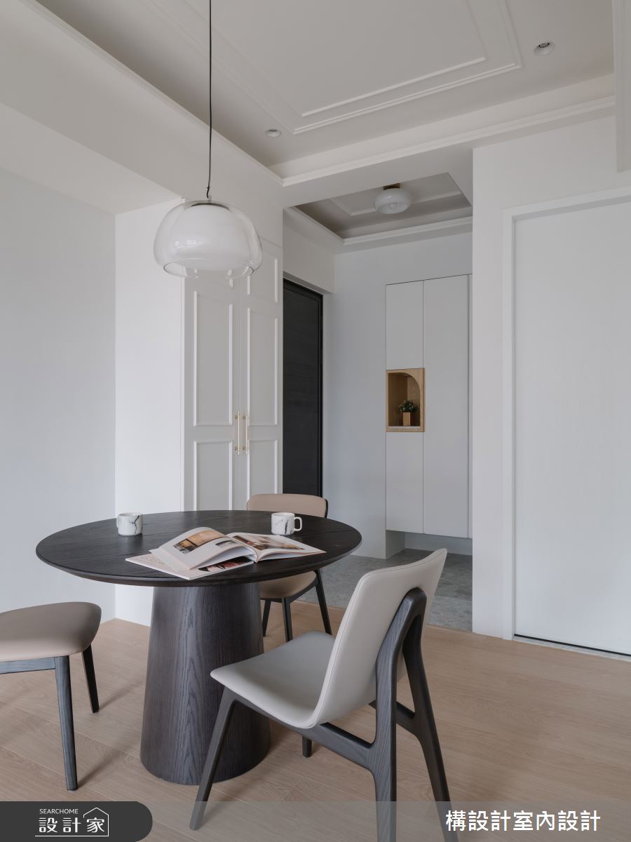 30坪新成屋(5年以下)＿新古典玄關餐廳案例圖片＿構設計＿構設計_Our House之10
