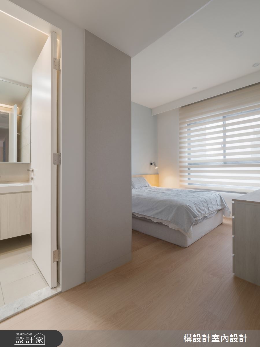 30坪新成屋(5年以下)＿新古典臥室浴室案例圖片＿構設計＿構設計_Our House之12