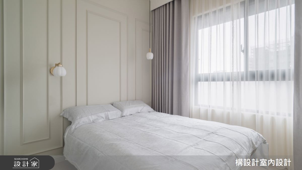 30坪新成屋(5年以下)＿新古典臥室案例圖片＿構設計＿構設計_Our House之17