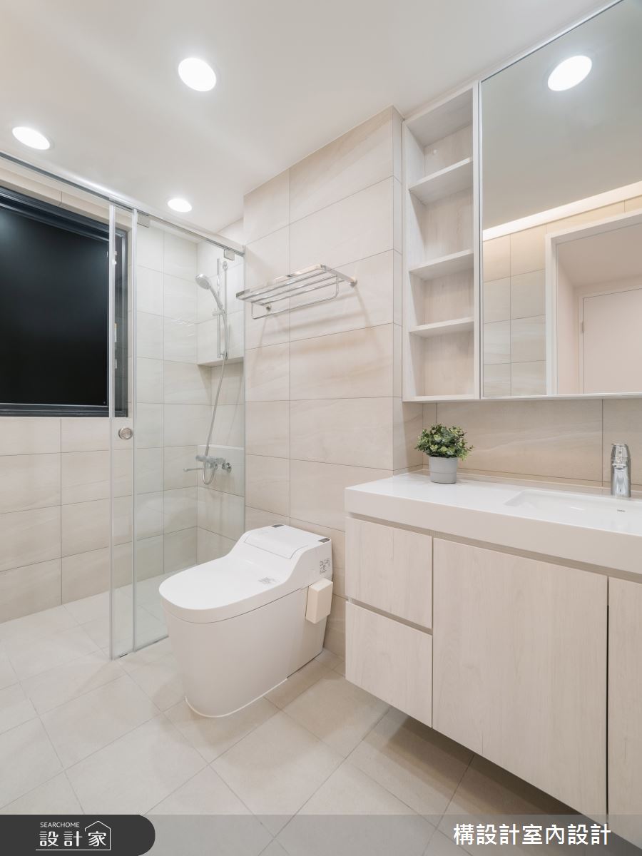 30坪新成屋(5年以下)＿新古典浴室案例圖片＿構設計＿構設計_Our House之20