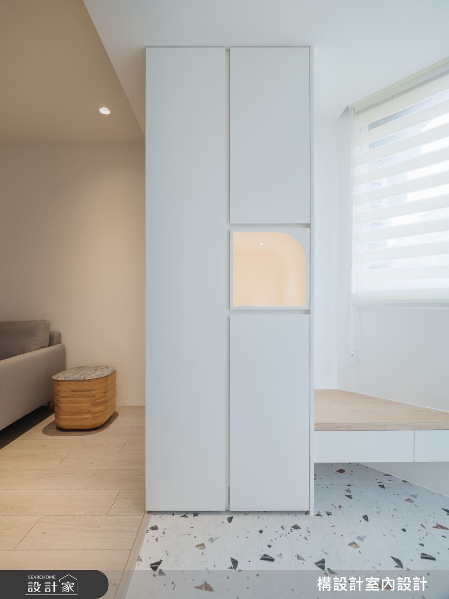 35坪老屋(16~30年)＿北歐風玄關案例圖片＿構設計＿構設計_馥白時刻之1