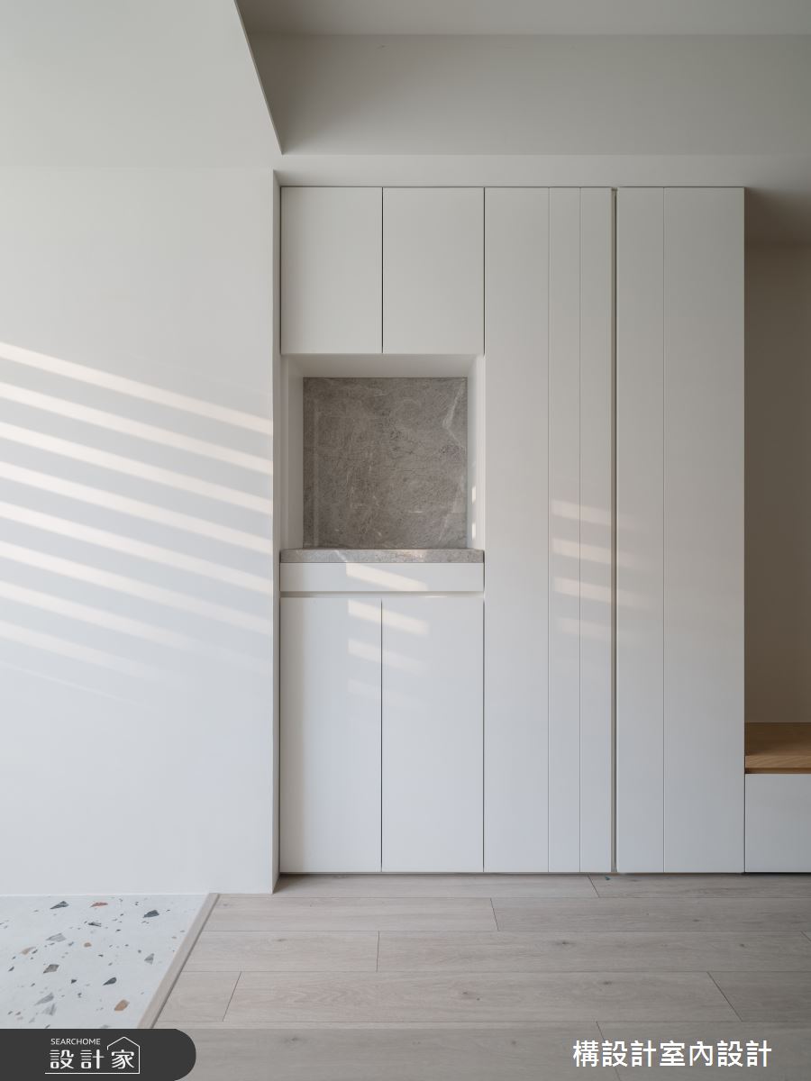 35坪老屋(16~30年)＿北歐風玄關案例圖片＿構設計＿構設計_馥白時刻之2