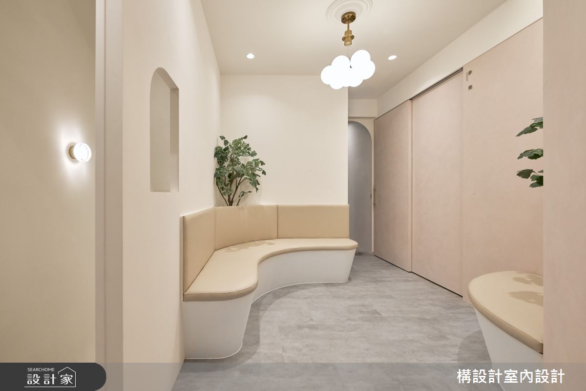 1坪老屋(16~30年)＿新古典商業空間案例圖片＿構設計＿構設計_TIMELESS 醫美診所之2