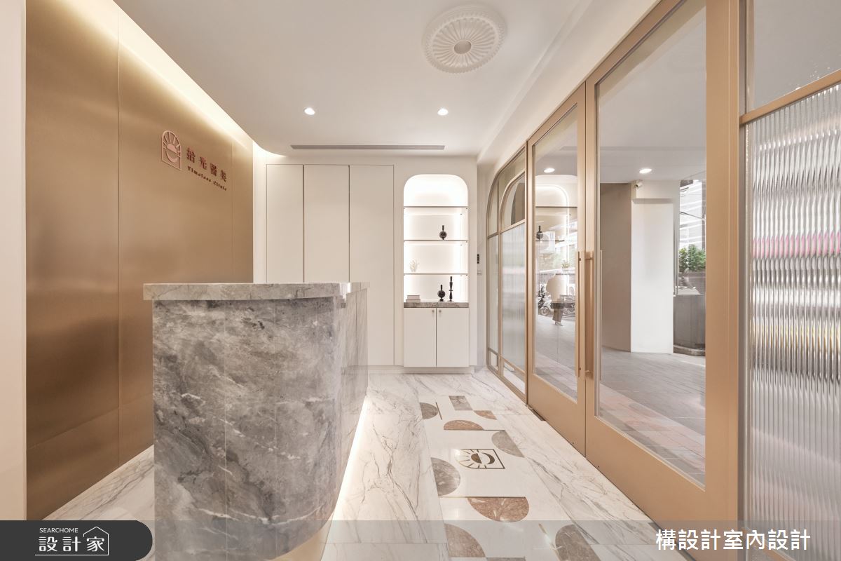 1坪老屋(16~30年)＿新古典商業空間案例圖片＿構設計＿構設計_TIMELESS 醫美診所之26
